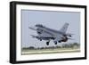 A Turkish Air Force F-16D Block 50+ Taking Off from Konya Air Base-Stocktrek Images-Framed Photographic Print