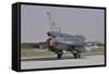 A Turkish Air Force F-16D Block 52+ Taking Off from Konya Air Base-Stocktrek Images-Framed Stretched Canvas