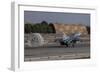 A Turkish Air Force F-16D Deploys Drag Chute for Landing-Stocktrek Images-Framed Photographic Print