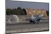 A Turkish Air Force F-16D Deploys Drag Chute for Landing-Stocktrek Images-Mounted Photographic Print