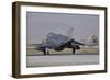 A Turkish Air Force F-4E 2020 Terminator Deploys its Drag Chute Upon Landing-Stocktrek Images-Framed Photographic Print