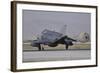 A Turkish Air Force F-4E 2020 Terminator Deploys its Drag Chute Upon Landing-Stocktrek Images-Framed Photographic Print