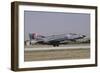 A Turkish Air Force F-4E 2020 Terminator Landing at Konya Air Base, Turkey-Stocktrek Images-Framed Photographic Print