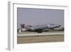 A Turkish Air Force F-4E 2020 Terminator Landing at Konya Air Base, Turkey-Stocktrek Images-Framed Photographic Print