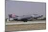 A Turkish Air Force F-4E 2020 Terminator Landing at Konya Air Base, Turkey-Stocktrek Images-Mounted Photographic Print