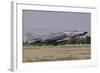 A Turkish Air Force F-4E 2020 Terminator Landing at Konya Air Base, Turkey-Stocktrek Images-Framed Photographic Print