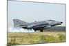 A Turkish Air Force F-4E 2020 Terminator Landing at Konya Air Base-Stocktrek Images-Mounted Photographic Print