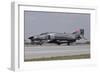 A Turkish Air Force F-4E 2020 Terminator Ready for Take-Off-Stocktrek Images-Framed Photographic Print