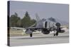 A Turkish Air Force F-4E 2020 Terminator Taxiing at Konya Air Base, Turkey-Stocktrek Images-Stretched Canvas