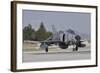 A Turkish Air Force F-4E 2020 Terminator Taxiing at Konya Air Base, Turkey-Stocktrek Images-Framed Photographic Print