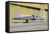 A Turkish Air Force F-5B-2000 Freedom Fighter-Stocktrek Images-Framed Stretched Canvas