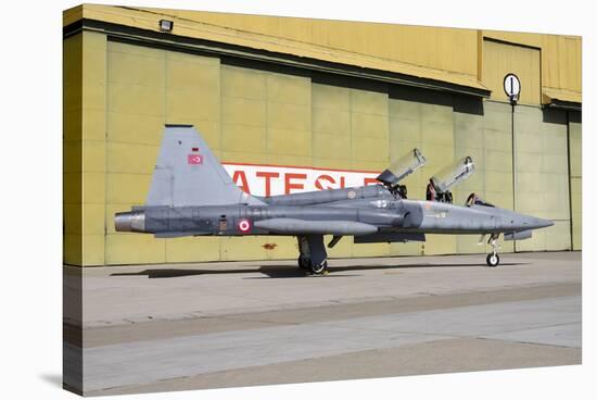 A Turkish Air Force F-5B-2000 Freedom Fighter-Stocktrek Images-Stretched Canvas