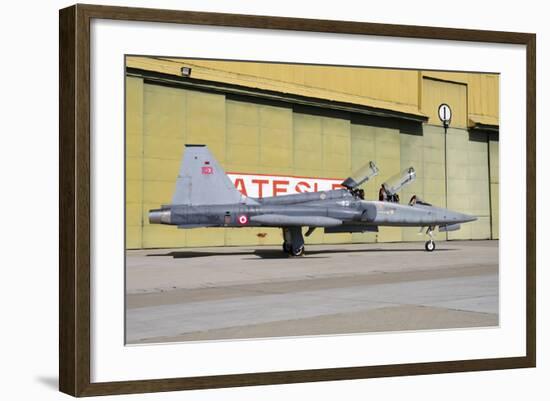 A Turkish Air Force F-5B-2000 Freedom Fighter-Stocktrek Images-Framed Photographic Print