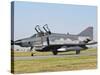 A Turkish Air Force Rf-4E Taxiing at Izmir Air Base, Turkey-Stocktrek Images-Stretched Canvas