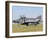 A Turkish Air Force Rf-4E Taxiing at Izmir Air Base, Turkey-Stocktrek Images-Framed Photographic Print