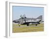 A Turkish Air Force Rf-4E Taxiing at Izmir Air Base, Turkey-Stocktrek Images-Framed Photographic Print