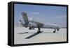 A Turkish Air Force Tai Anka Unmanned Aerial Vehicle-Stocktrek Images-Framed Stretched Canvas