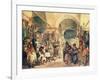 A Turkish Bazaar, 1854-Amadeo Preziosi-Framed Giclee Print