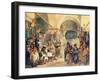 A Turkish Bazaar, 1854-Amadeo Preziosi-Framed Giclee Print