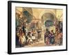 A Turkish Bazaar, 1854-Amadeo Preziosi-Framed Giclee Print