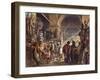 A Turkish Bazaar, 1867-Amadeo Preziosi-Framed Giclee Print