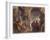 A Turkish Bazaar, 1867-Amadeo Preziosi-Framed Giclee Print