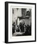 A Turkish Courtyard Scene-null-Framed Giclee Print