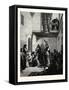 A Turkish Courtyard Scene-null-Framed Stretched Canvas