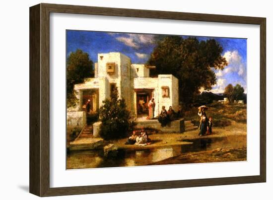 A Turkish House-Narcisse Virgile Diaz de la Pena-Framed Giclee Print