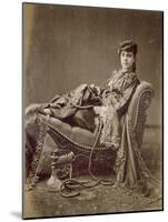 A Turkish Lady Seated, C.1880-Jean-Pascal Sebah-Mounted Giclee Print