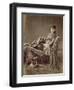 A Turkish Lady Seated, C.1880-Jean-Pascal Sebah-Framed Premium Giclee Print