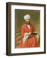 A Turkish Pasha-Frederick Goodall-Framed Giclee Print