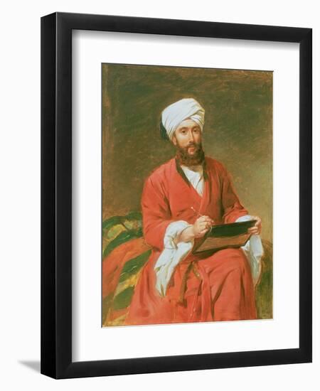 A Turkish Pasha-Frederick Goodall-Framed Giclee Print