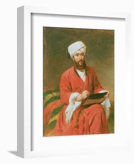 A Turkish Pasha-Frederick Goodall-Framed Giclee Print