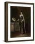 A Turkish Woman, Jean Baptiste Vanmour-Jean Baptiste Vanmour-Framed Art Print