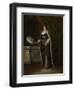 A Turkish Woman, Jean Baptiste Vanmour-Jean Baptiste Vanmour-Framed Art Print