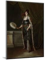 A Turkish Woman, Jean Baptiste Vanmour-Jean Baptiste Vanmour-Mounted Art Print