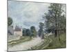 A Turn in the Road, 1873-Alfred Sisley-Mounted Giclee Print