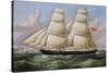 A Two Masted Schooner off Dover-Richard B. Spencer-Stretched Canvas