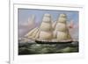 A Two Masted Schooner off Dover-Richard B. Spencer-Framed Giclee Print