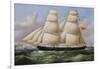 A Two Masted Schooner off Dover-Richard B. Spencer-Framed Giclee Print