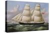 A Two Masted Schooner off Dover-Richard B. Spencer-Stretched Canvas