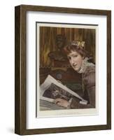 A Type of Female Beauty-Sir Lawrence Alma-Tadema-Framed Giclee Print