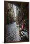 A Typical Alley with Local Craft Shops, Orvieto, Terni Province, Umbria, Italy, Europe-Roberto Moiola-Framed Photographic Print