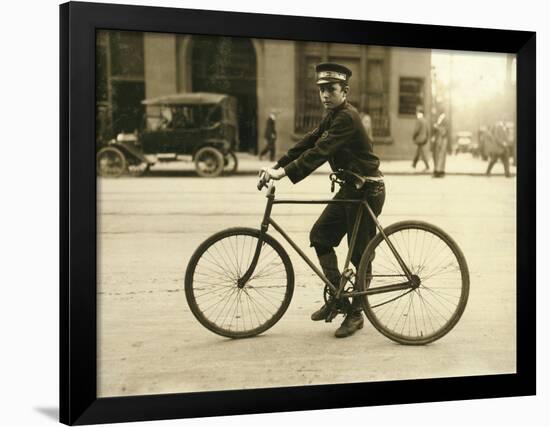 A Typical Birmingham, Alabama Messenger-null-Framed Photographic Print