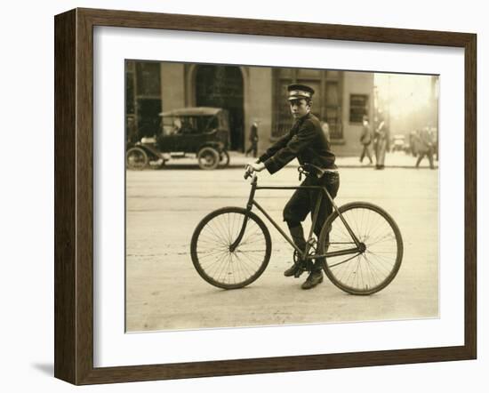 A Typical Birmingham, Alabama Messenger-null-Framed Photographic Print