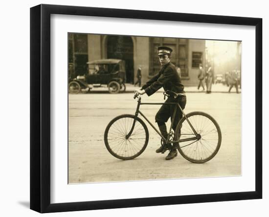 A Typical Birmingham, Alabama Messenger-null-Framed Photographic Print