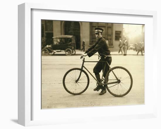 A Typical Birmingham, Alabama Messenger-null-Framed Photographic Print