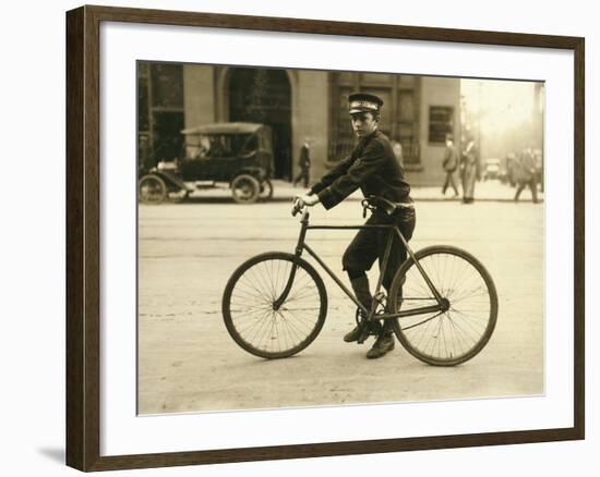 A Typical Birmingham, Alabama Messenger-null-Framed Photographic Print