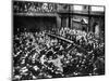 A Typical Sitting of the Reichstag, Parliament of the German Republic, 1926-null-Mounted Giclee Print